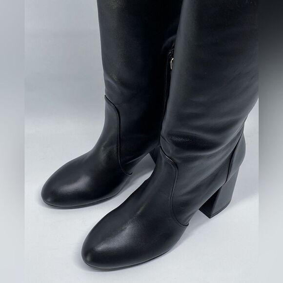 Stuart Weitzman Block Heel Mid Calf Boot size 6 - Picture 3 of 14
